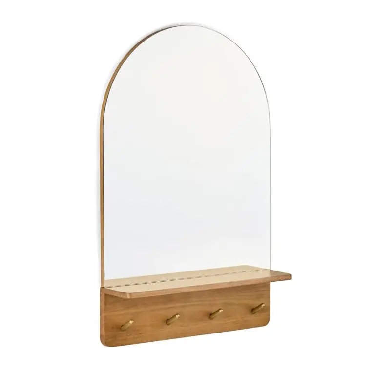 Williams mirror and coat rack