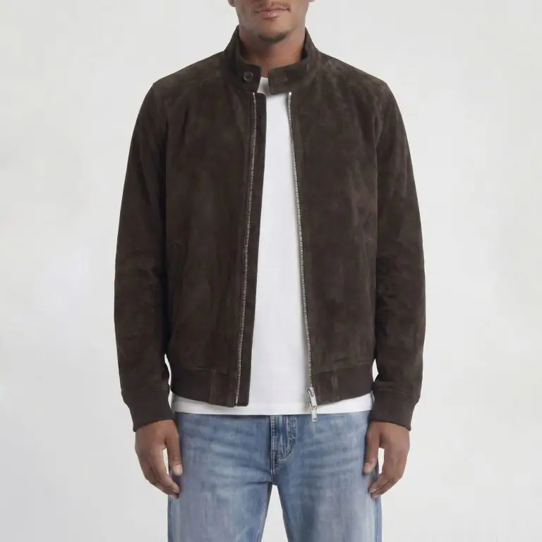 Bagatelle suede Harrington jacket