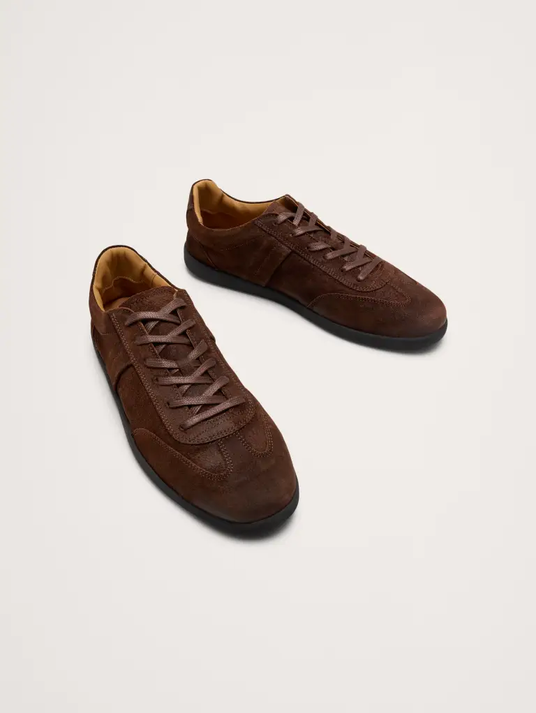 Italian suede sneaker