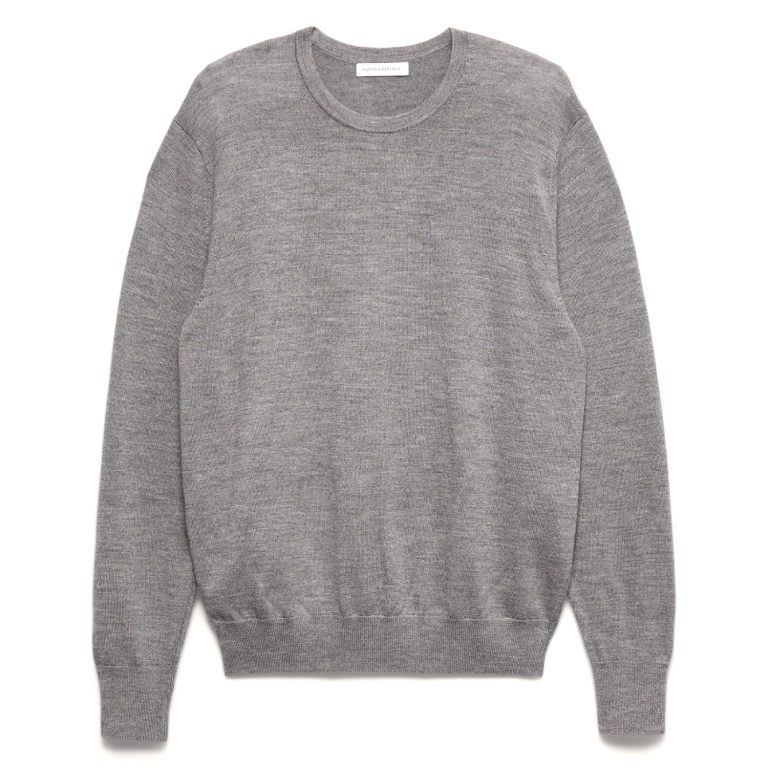 Merino crew-neck sweater
