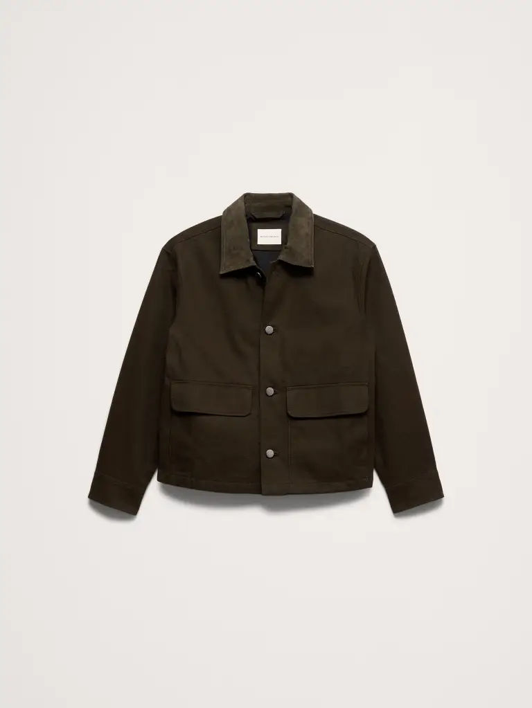 Waxed cotton twill Utility jacket