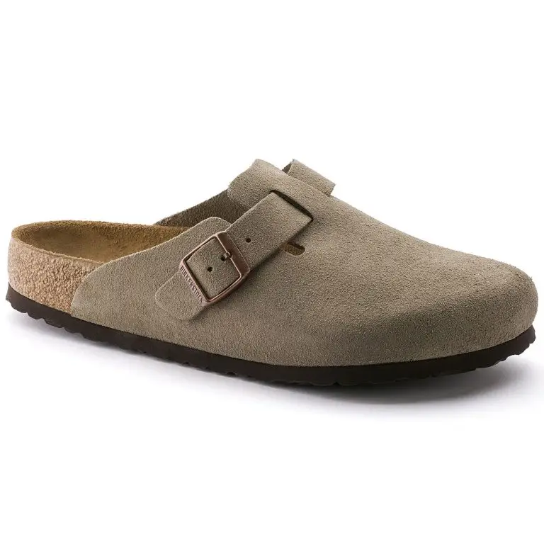 Boston suede clog