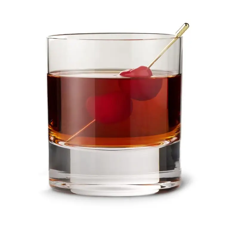 Cirque double Old-Fashioned glass