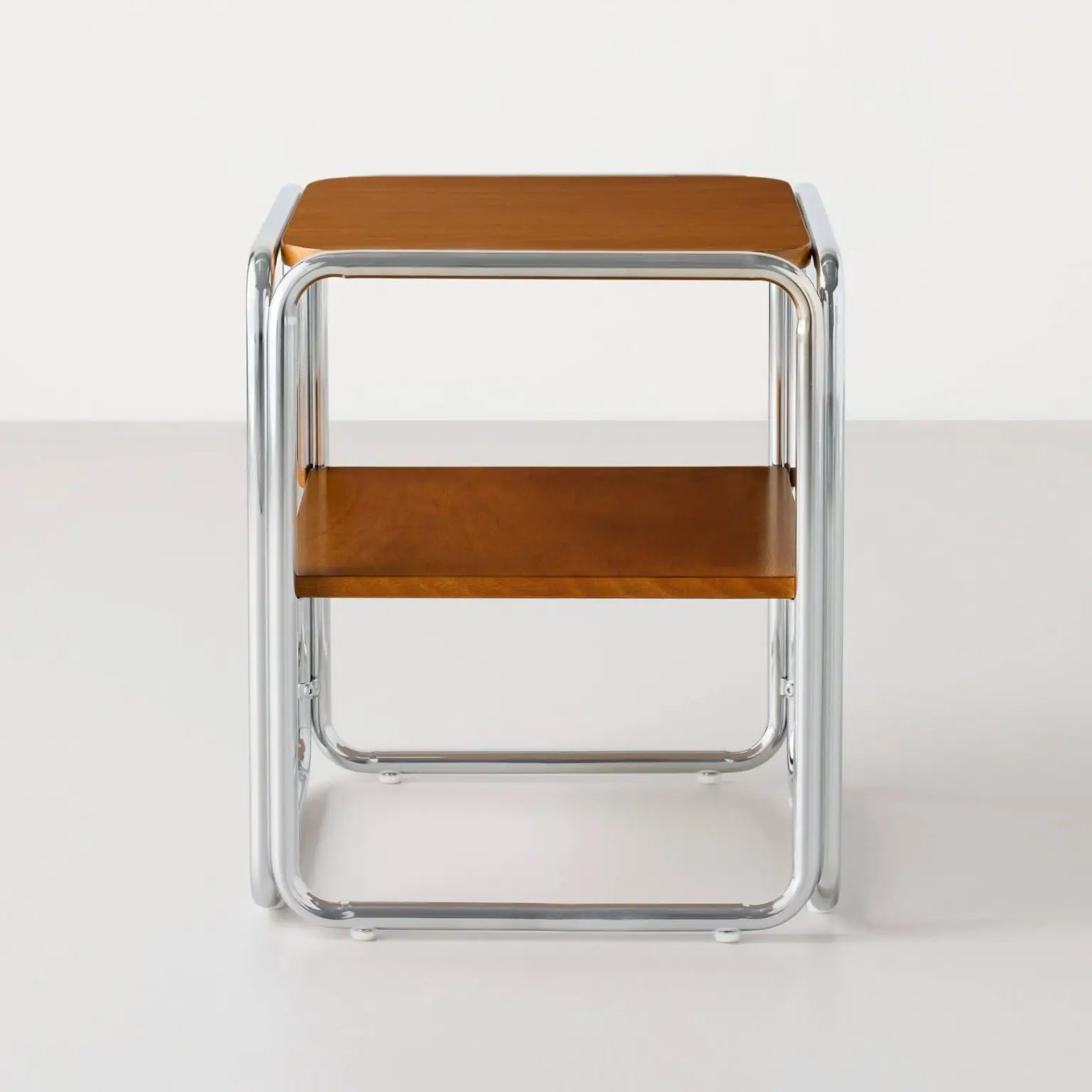 Chrome frame accent table 1