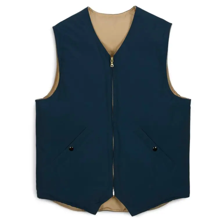 Reversible down vest