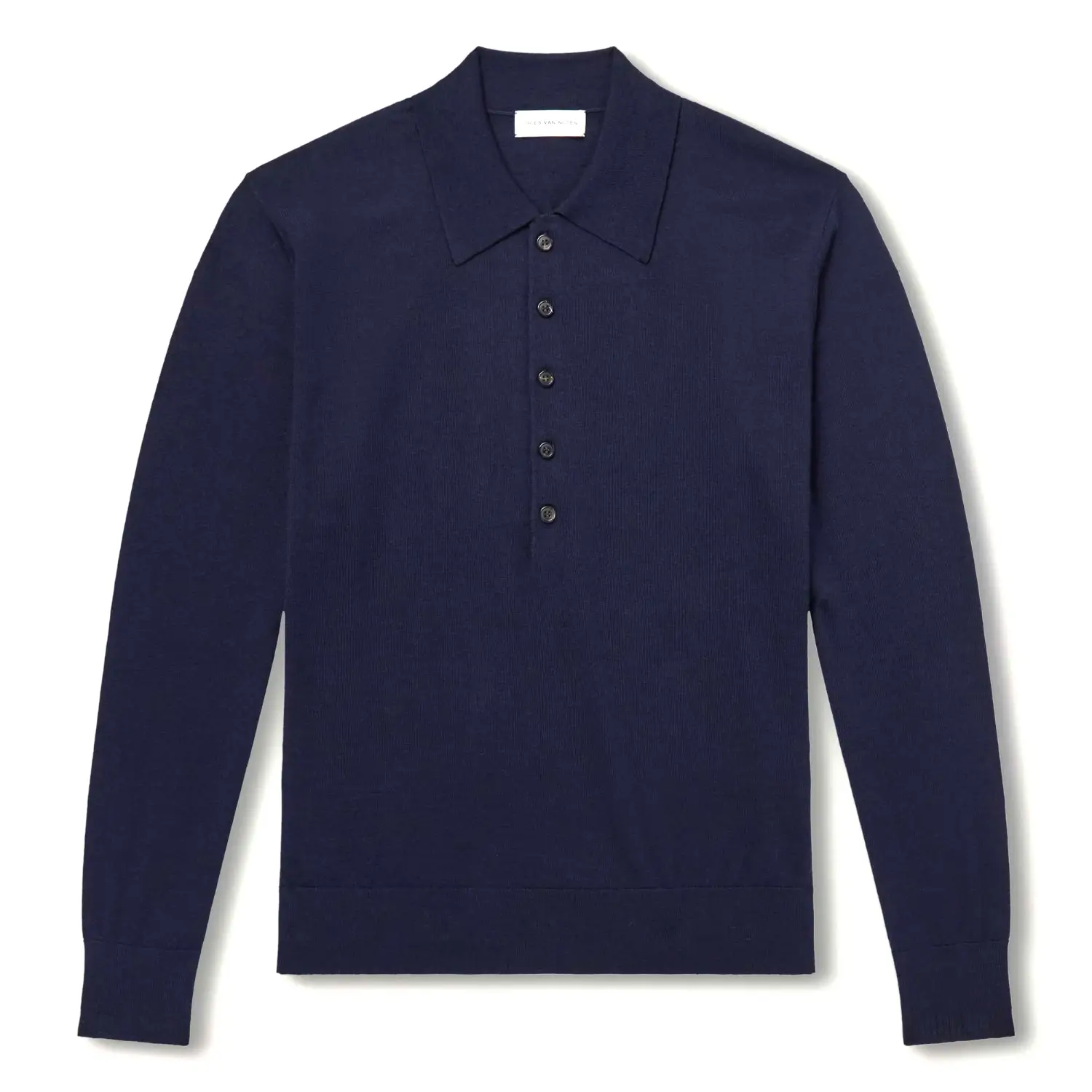 Dries van noten muano merino wool polo shirt 1