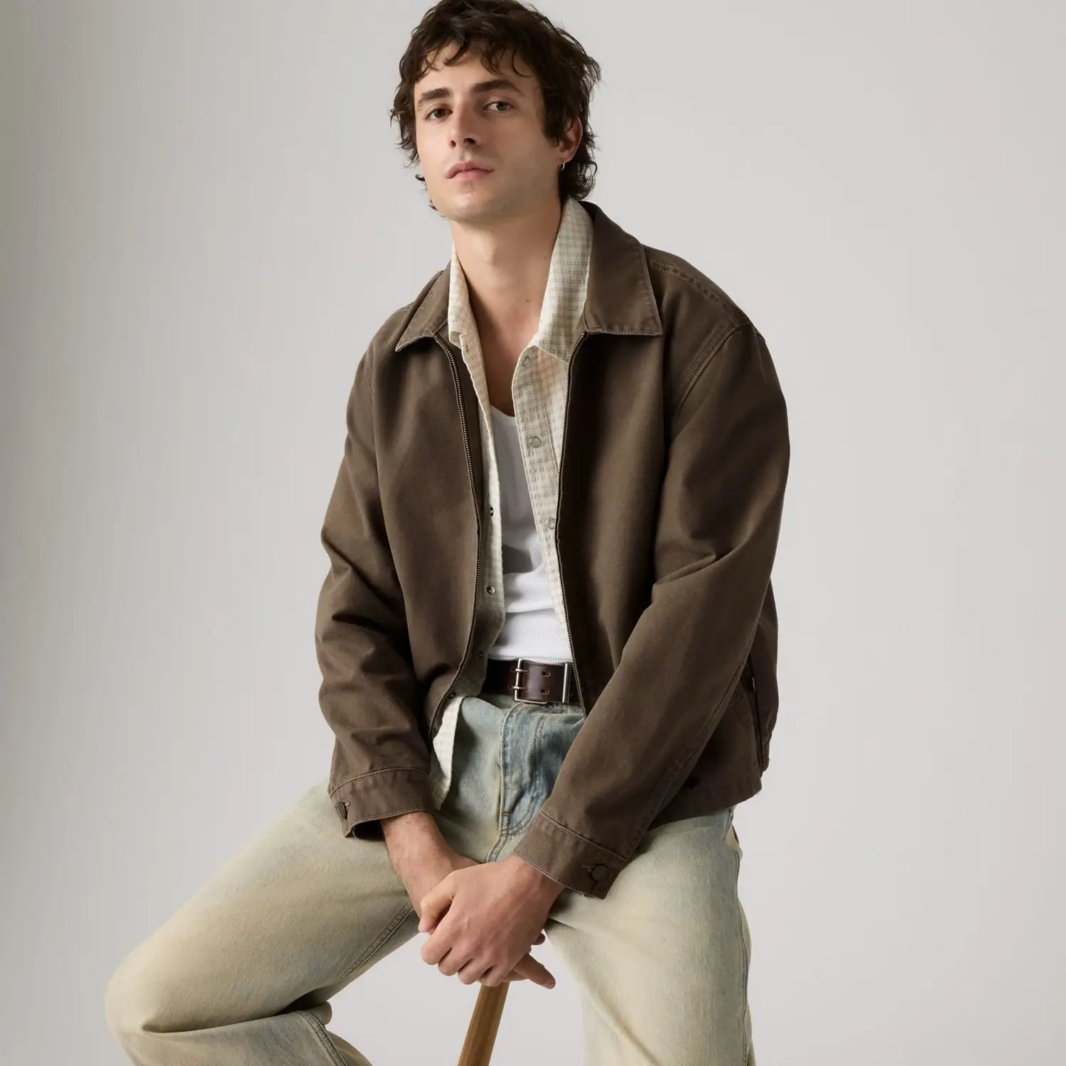 Levis castro mechanics full zip jacket