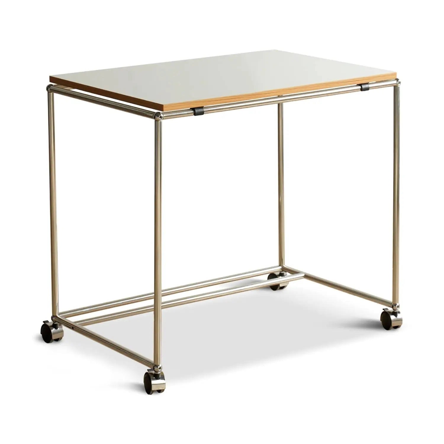 Loft home us bauhaus steel wheeled study table usm 1