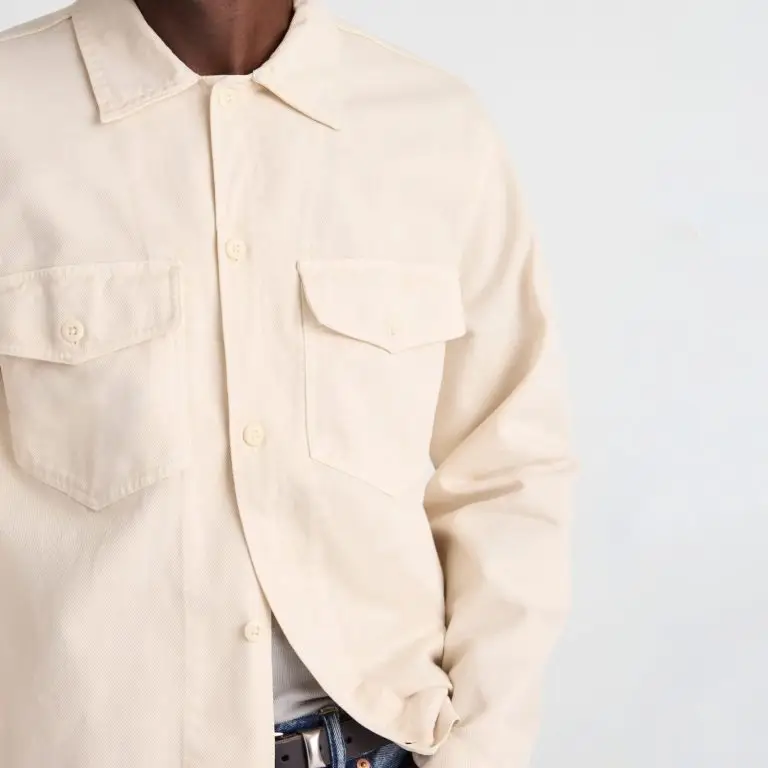 Madewell Cotton twill shirt jacket