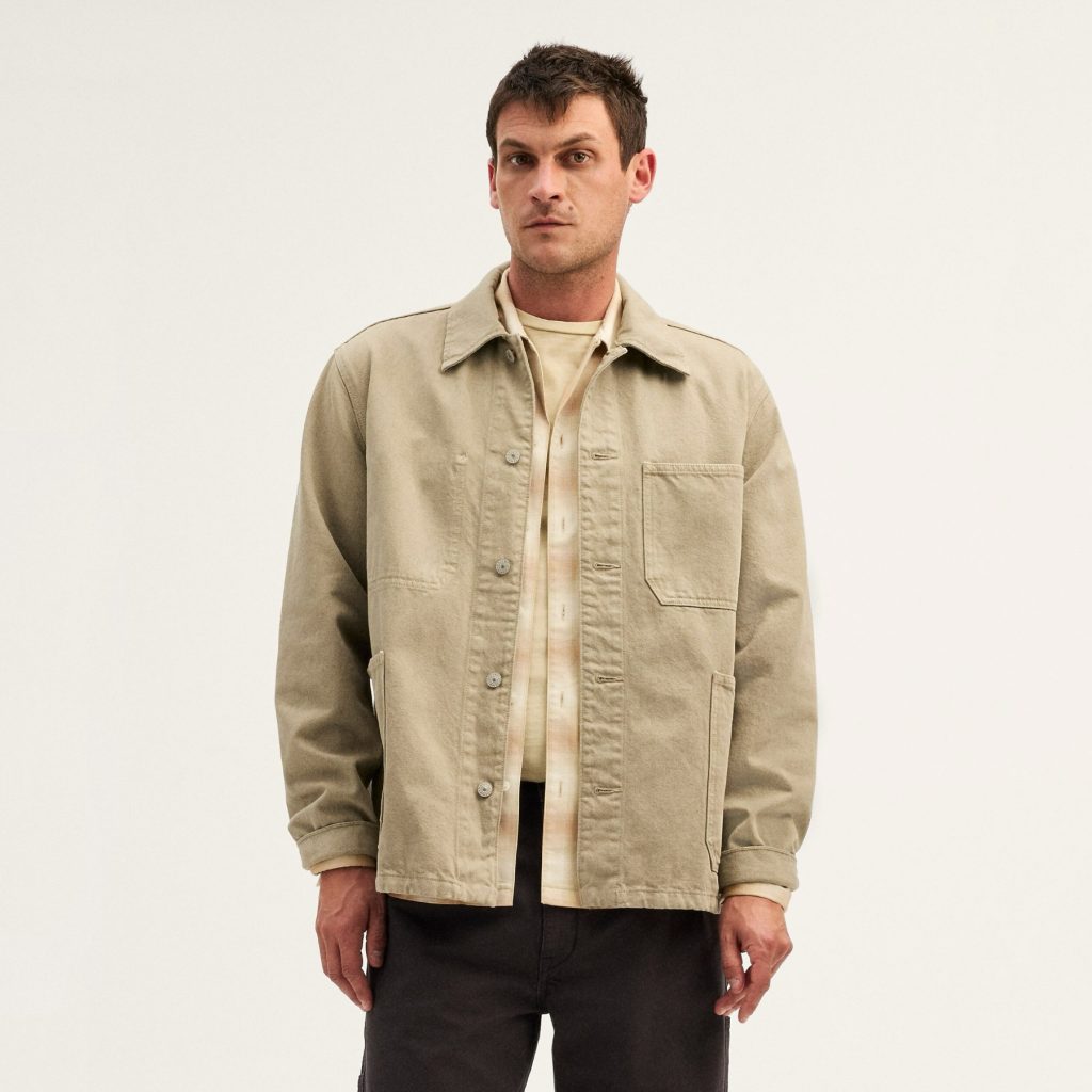 Madewell garment dyed chore jacket 1