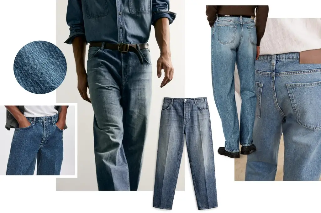 Men's straight-leg jeans inspiration