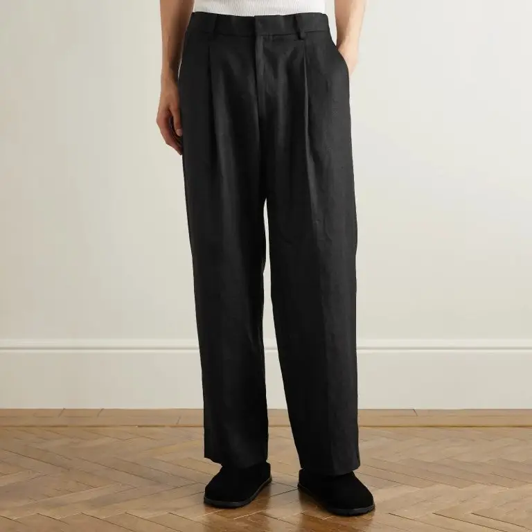 NN07 Kay 1454 straight-leg pleated trouser