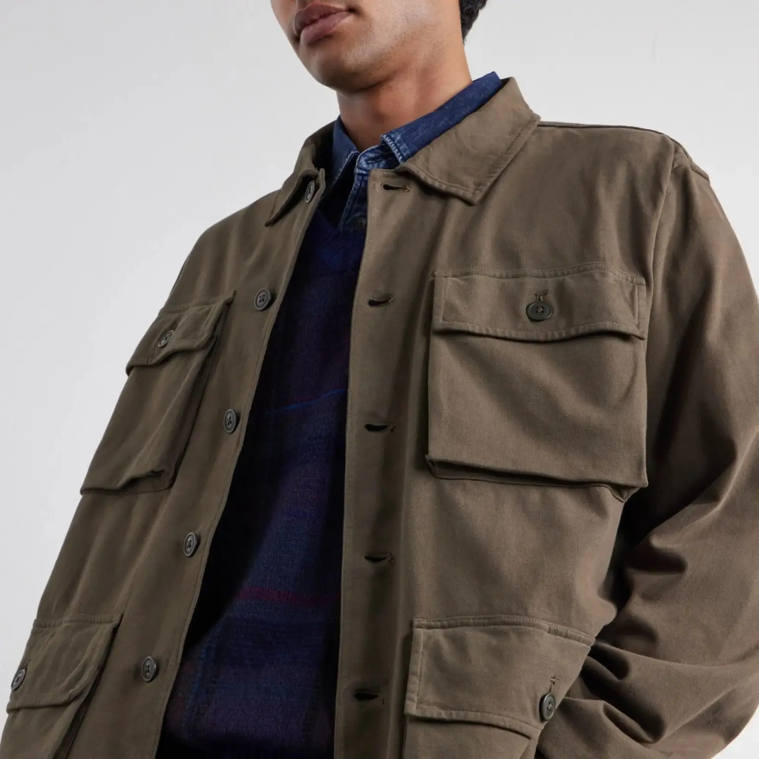 Polo ralph lauren cotton moleskin overshirt 3