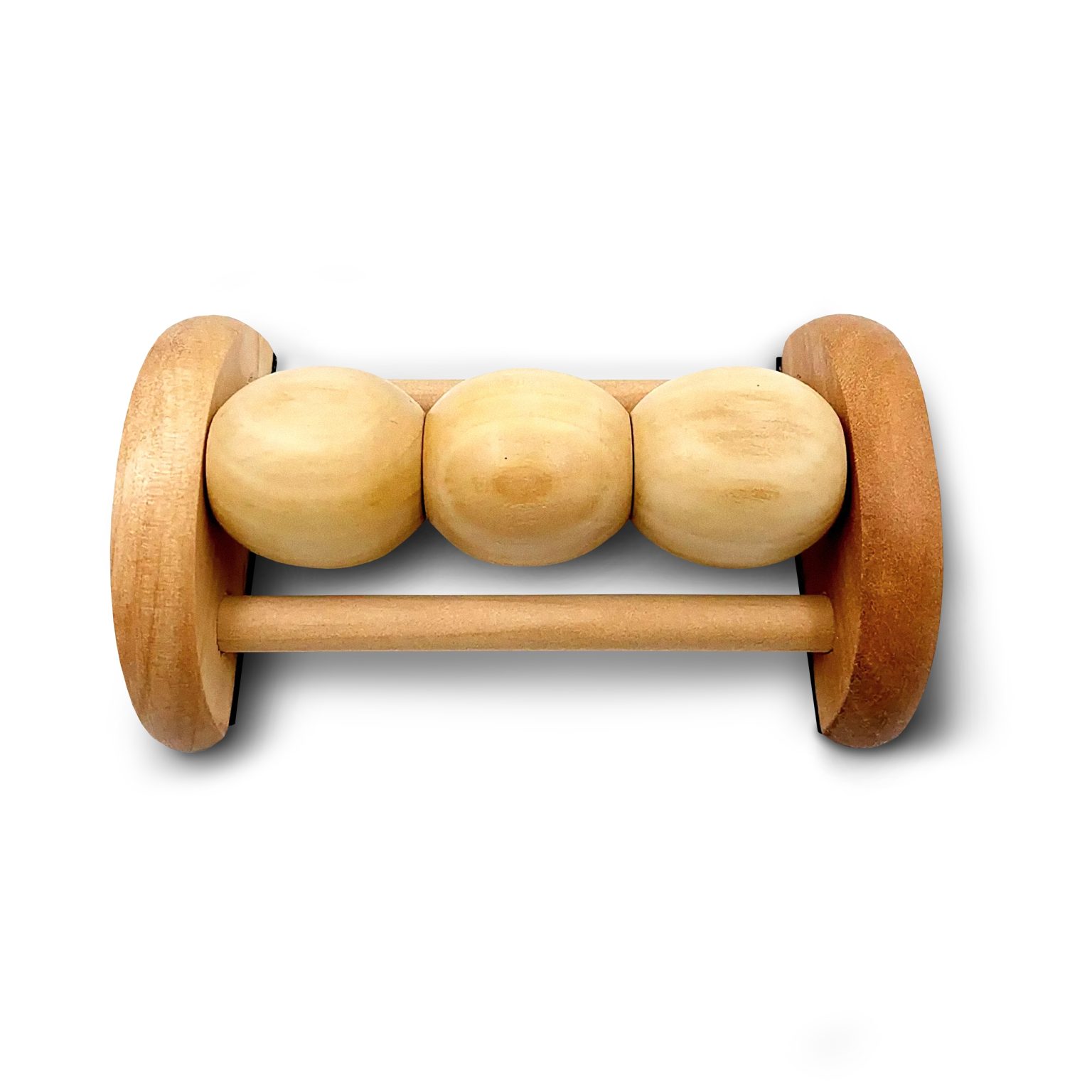 Pursonic wooden foot massager