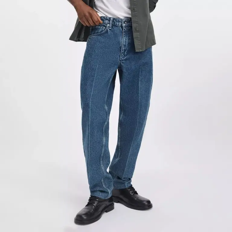 Rag bone fit 4 creased straight jean 1