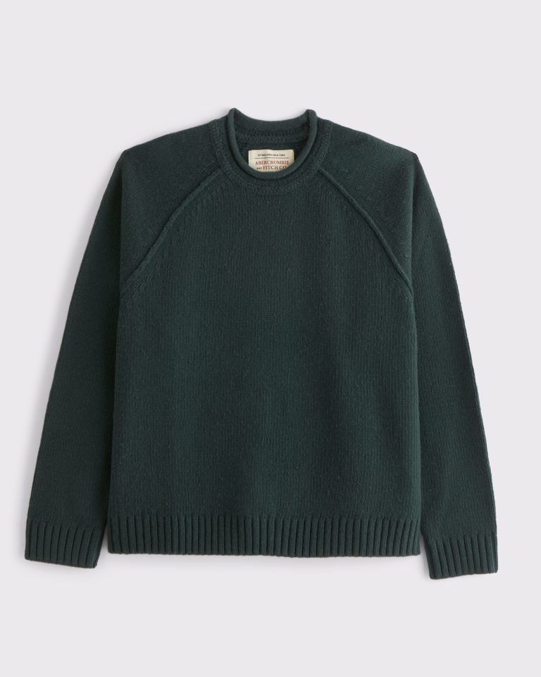 Rollneck crew sweater