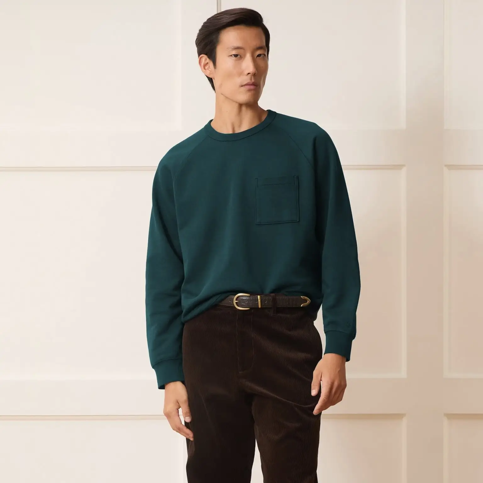 Todd snyder foundation pocket sweatshirt 1
