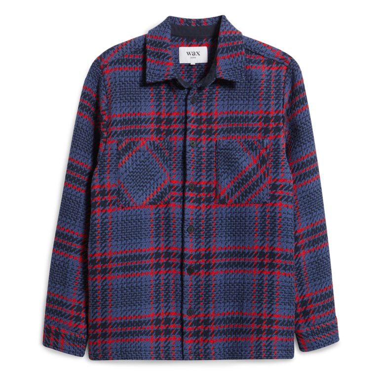 Wax london whiting wye check overshirt 1