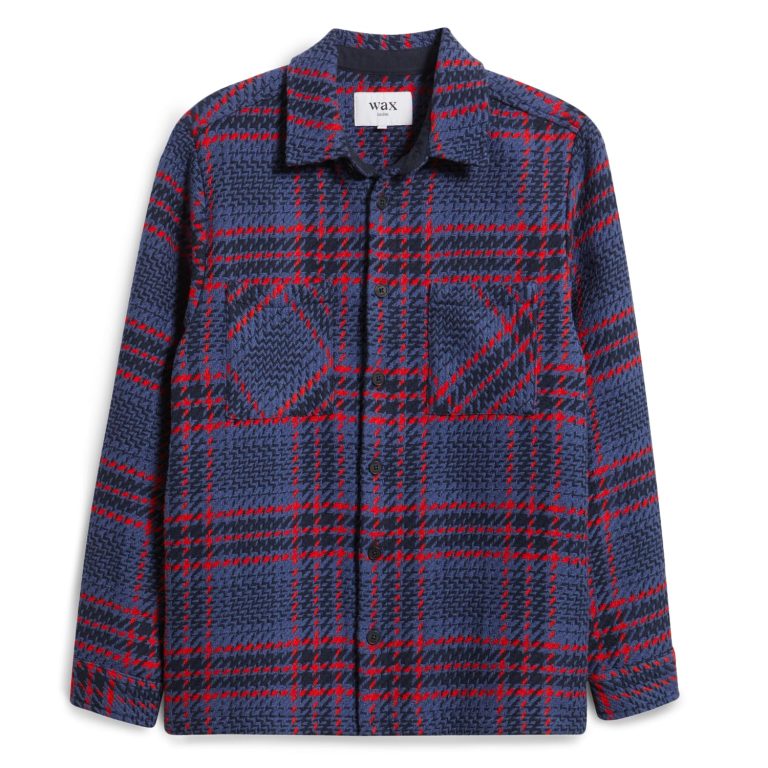 Wax London Whiting Wye check overshirt