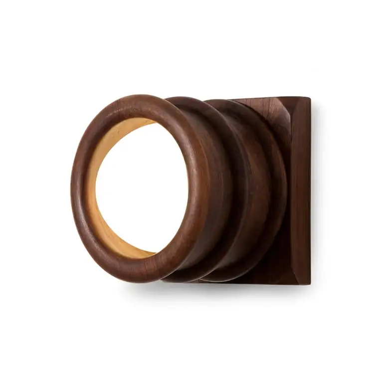 Pierce & Ward petite wood sconce