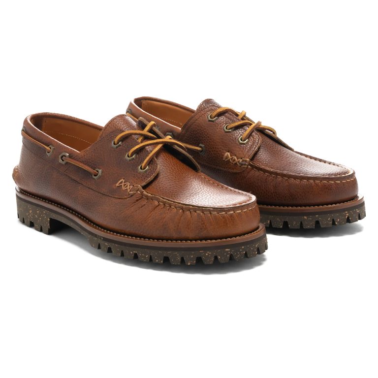 Yuketen Italian Hex Eye boat shoe