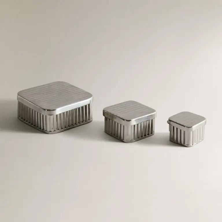 Stainless steel box