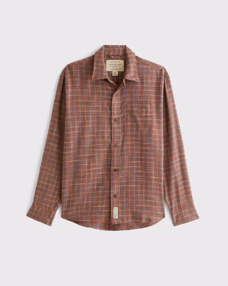 Vintage-Inspired flannel shirt