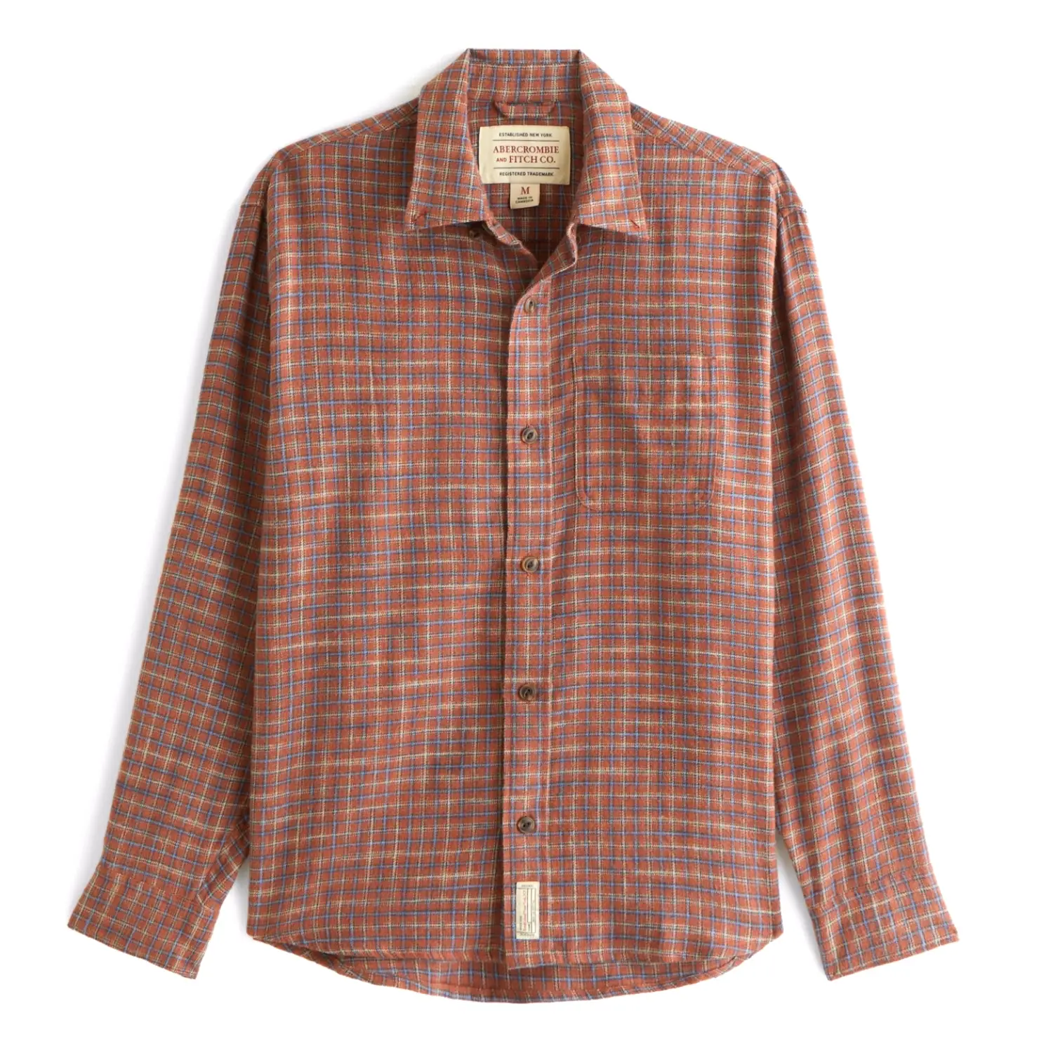 Abercrombie amp fitch vintage inspired flannel shirt