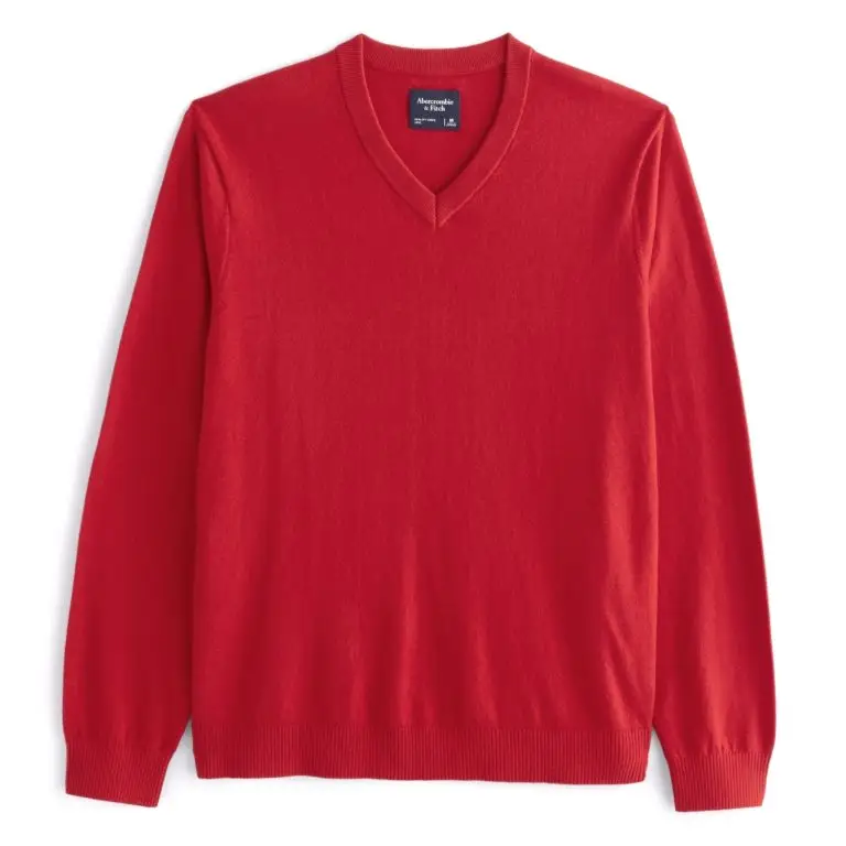 V-neck sweater