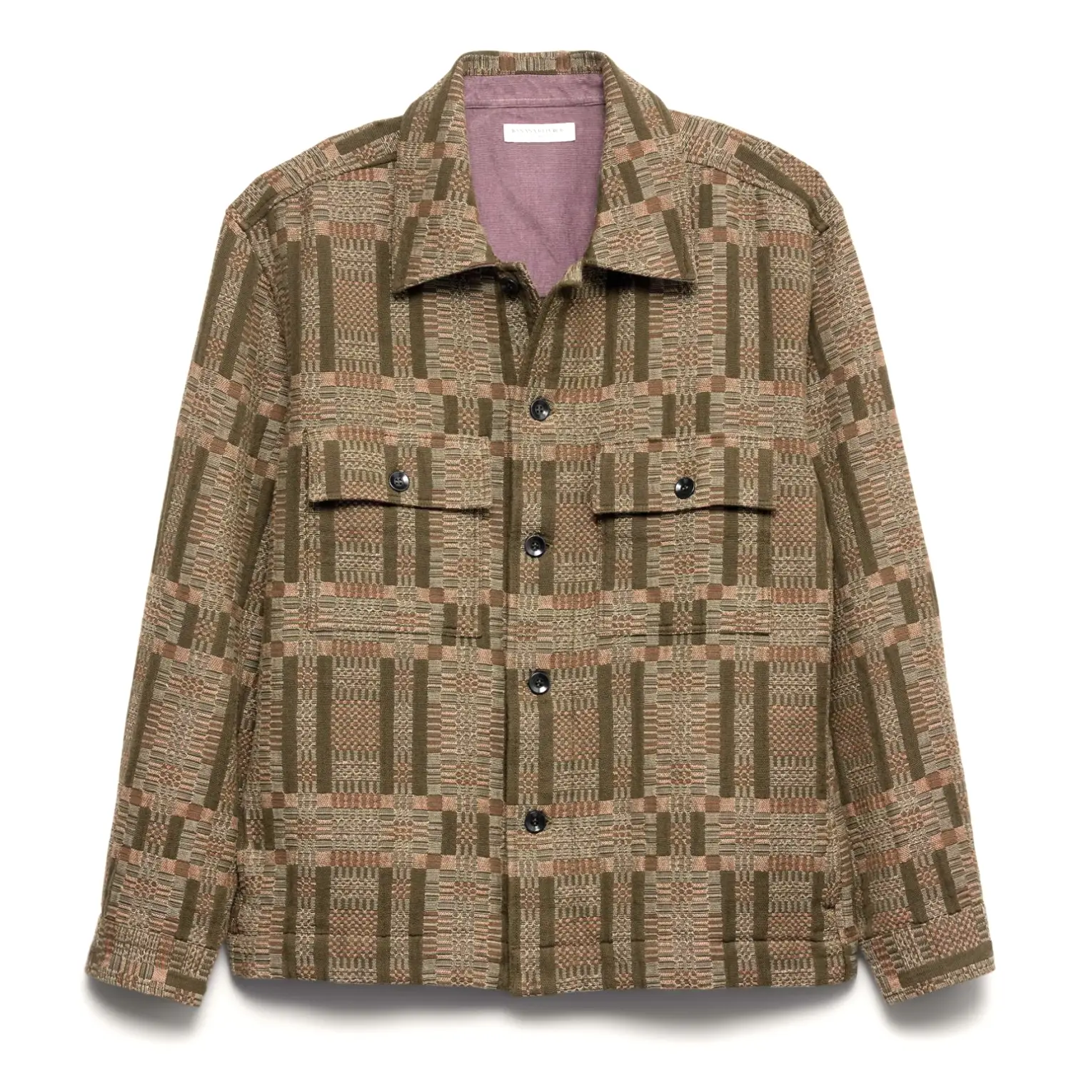 Banana republic jacquard relaxed fit overshirt