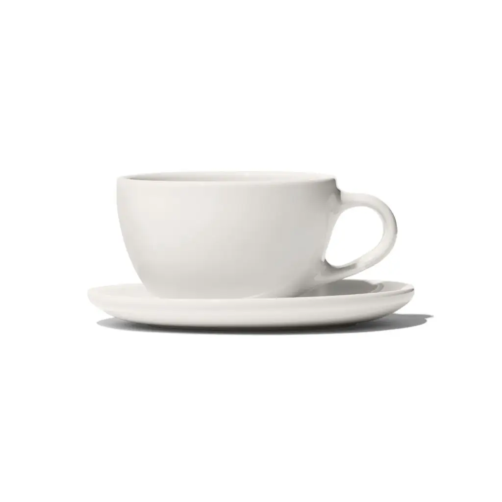Blue bottle latte cup and saucer
