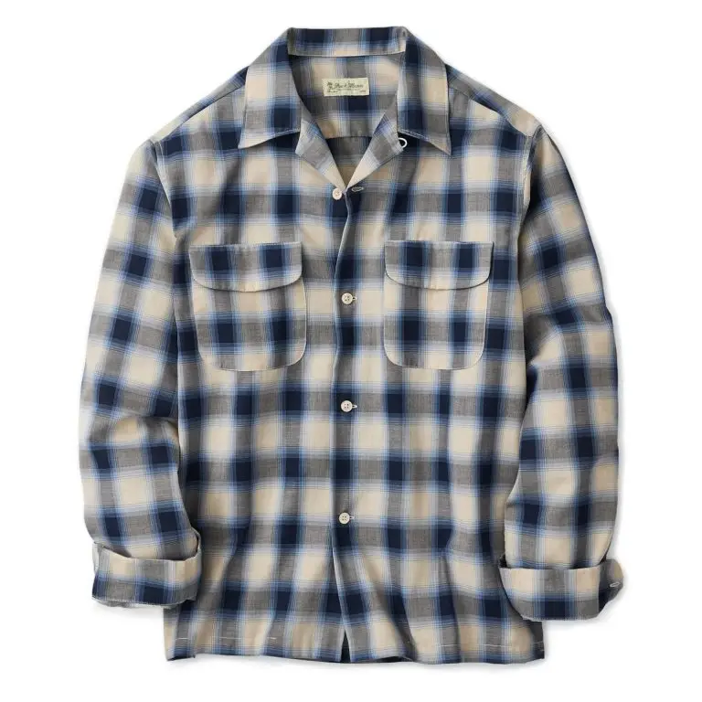 Basin plaid Sportsman camp shirt