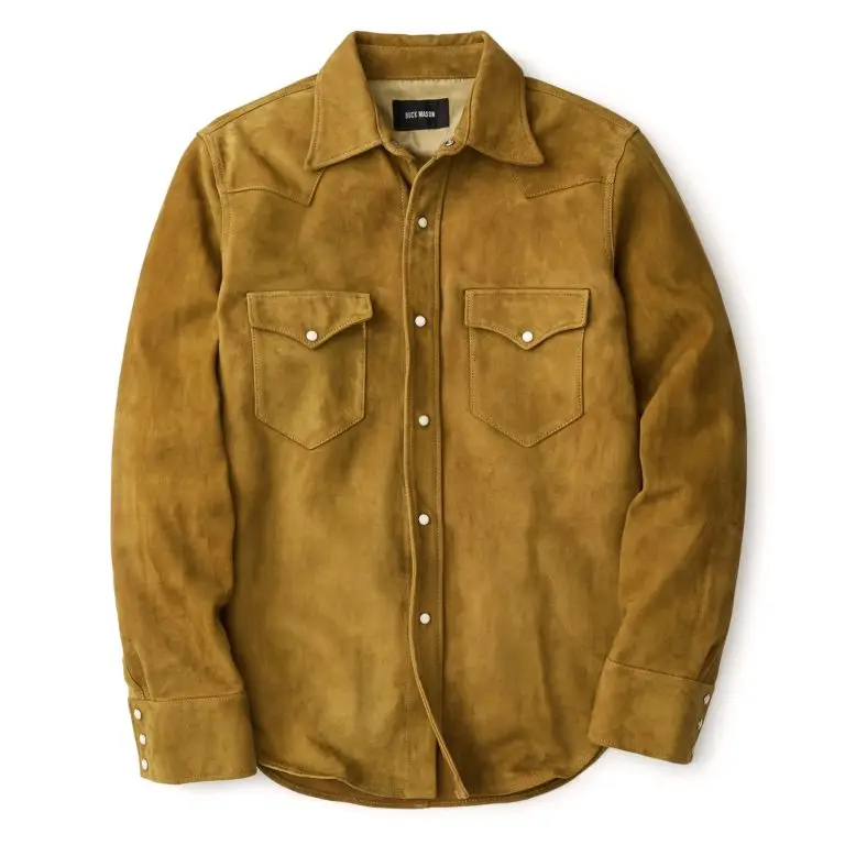 Chaparral suede Western shirt