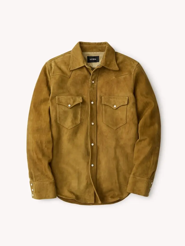 Chaparral suede Western shirt