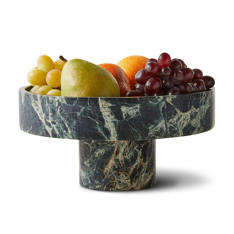 Orcino marble fruit bowl