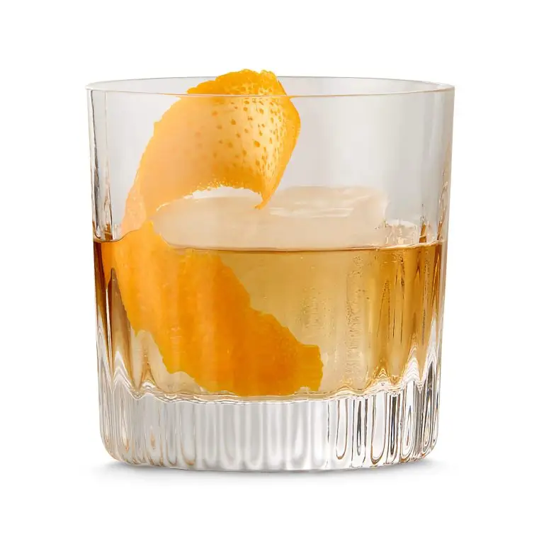 Todd Snyder x CB2 Saint Germain double old-fashioned glass