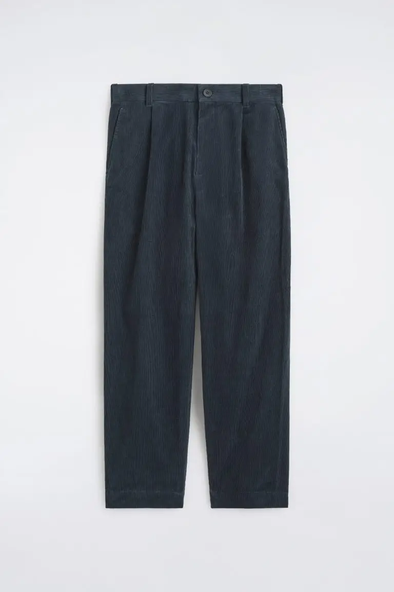 Corduroy tapered pant