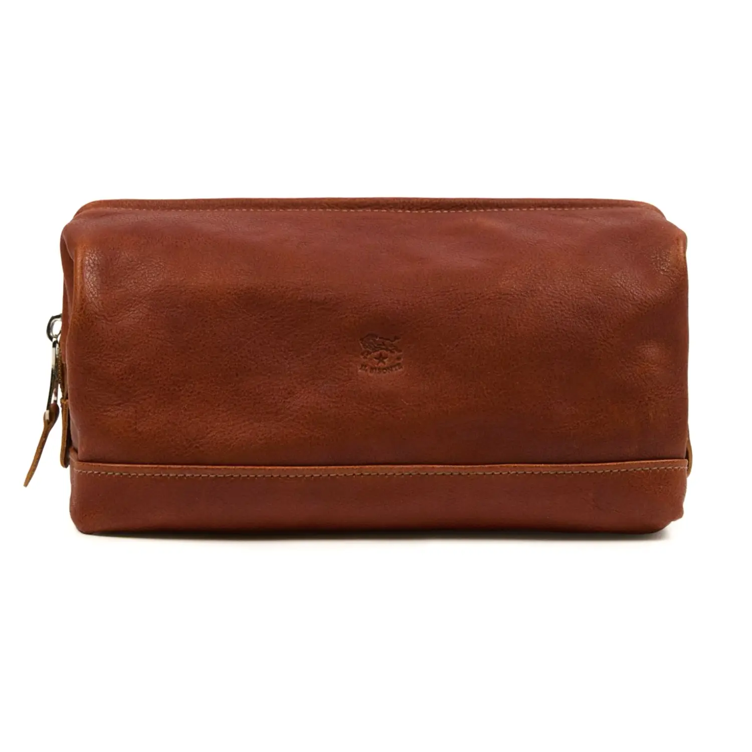 Drakes il bisonte leather wash bag 1