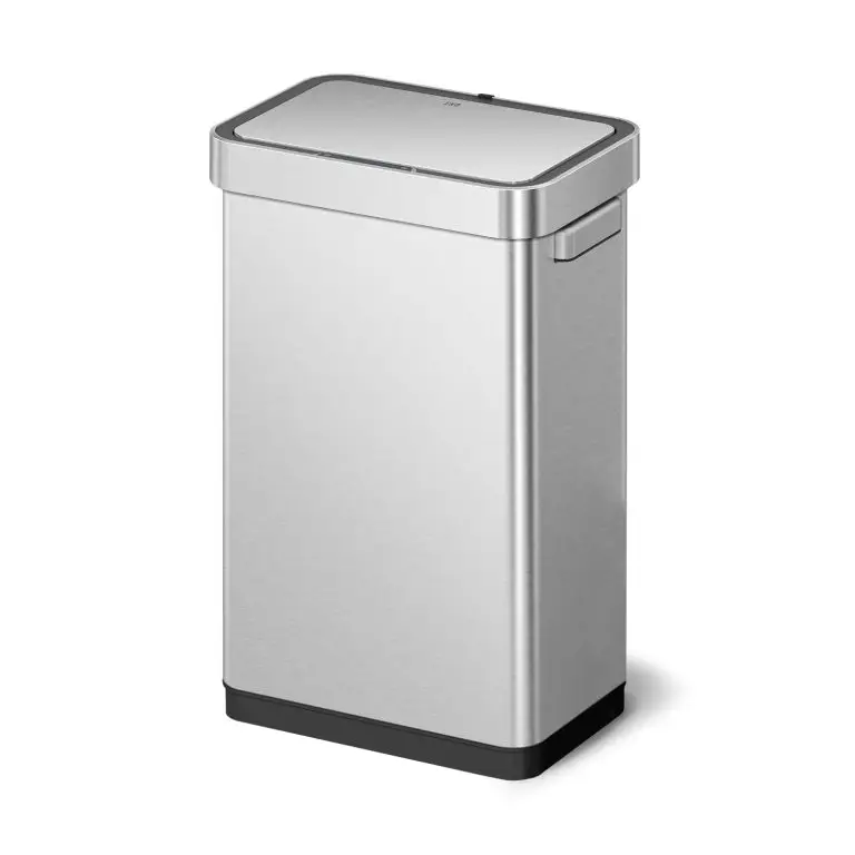 Eko 132 gallon touchless trash can 1