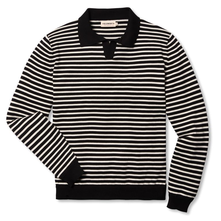 Fieldworth Breton stripe knit polo