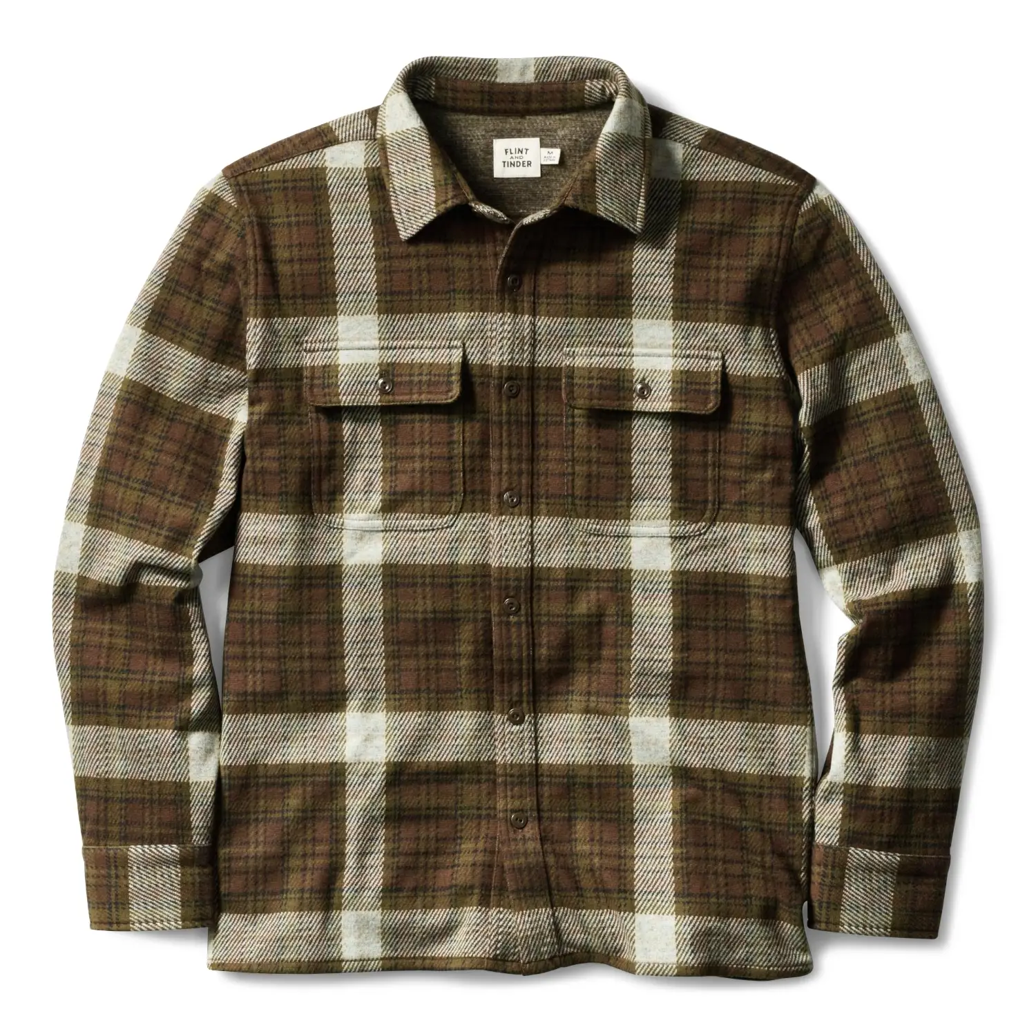 Flint and tinder stretch knit flannel shirt 1