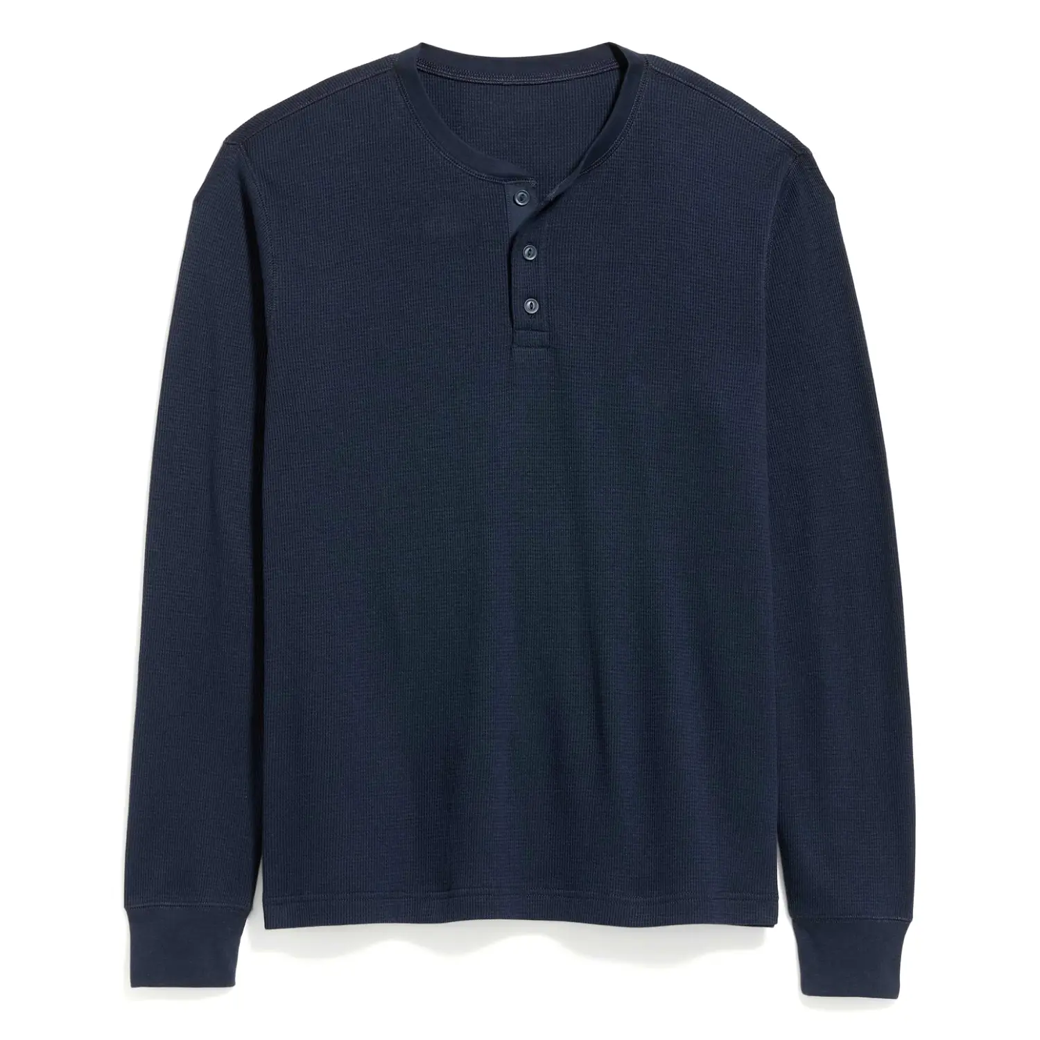 Gap long sleeve waffle henley 1