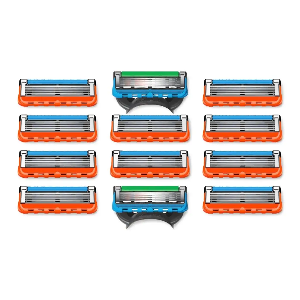 Gillette fusion5 razor blade refills 12 pack