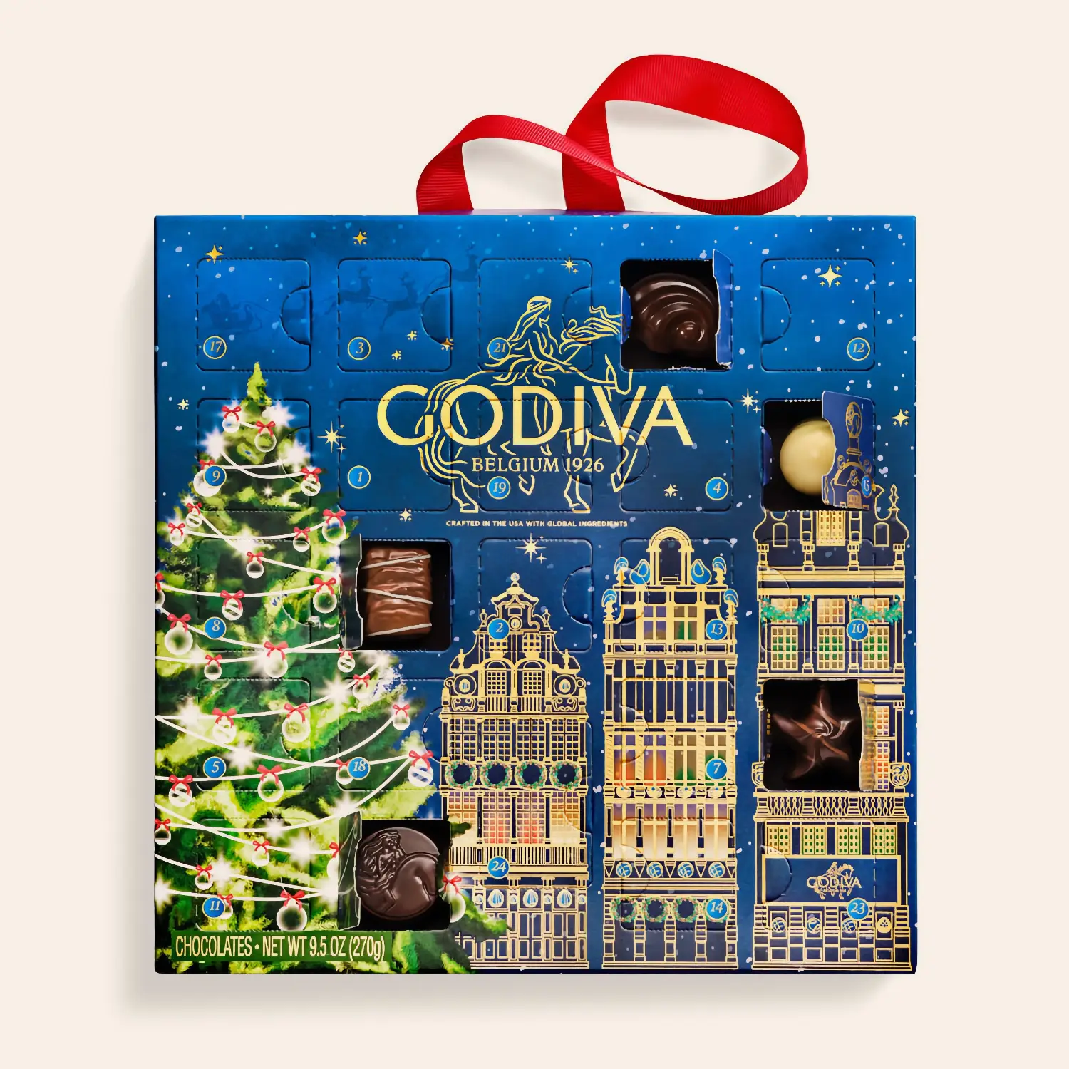 Godiva chocolate advent calendar 1