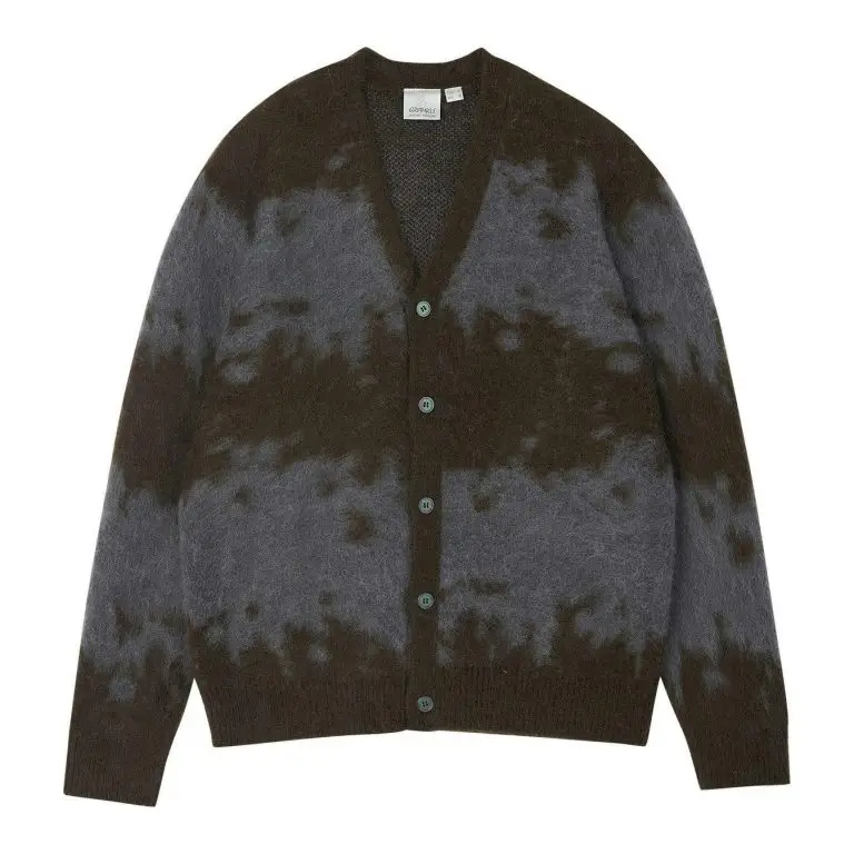 Gramicci Mohair Splatter cardigan
