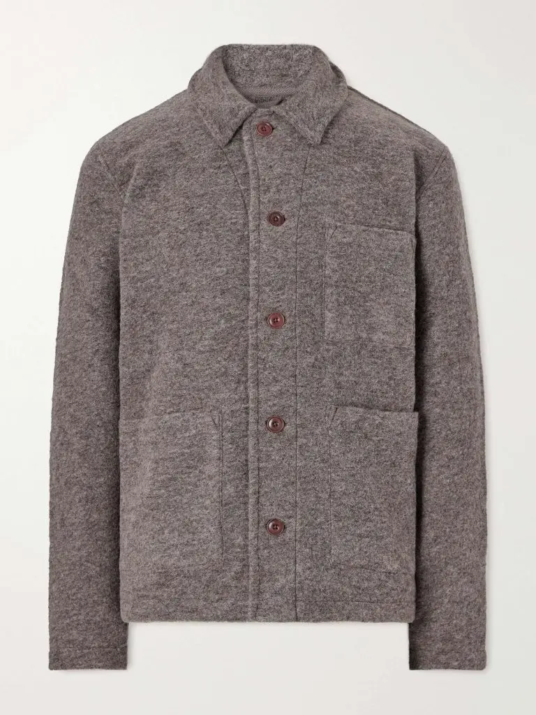 Hartford Brushed Felt Blouson jacket