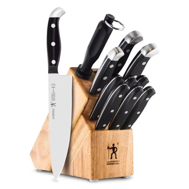 Henckels statement knife block set