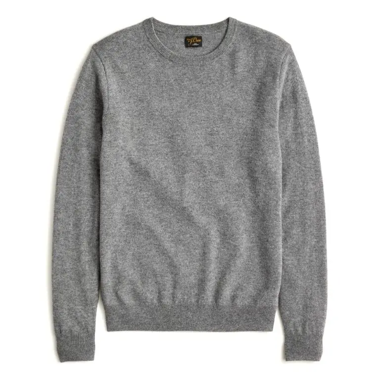 Cashmere crewneck sweater