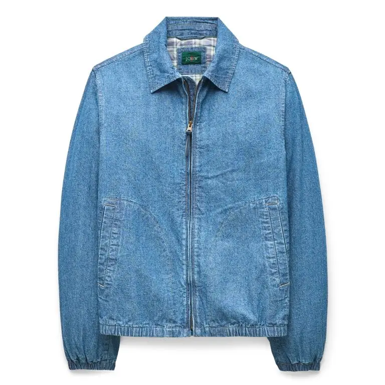 Jcrew harrington jacket in chambray 1