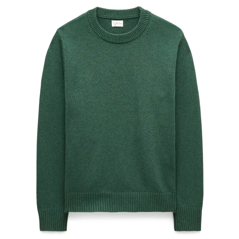 Jcrew heritage cotton crewneck sweater 1
